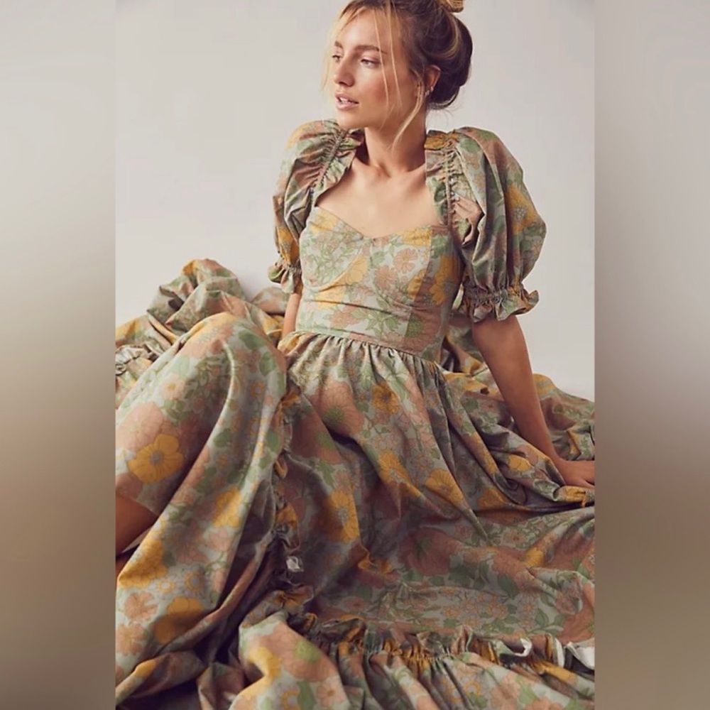ISO Selkie Citrus Trip Ritz Dress Sz S